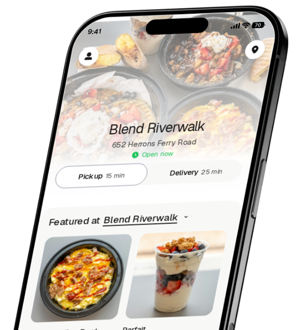 Blend Riverwalk app preview